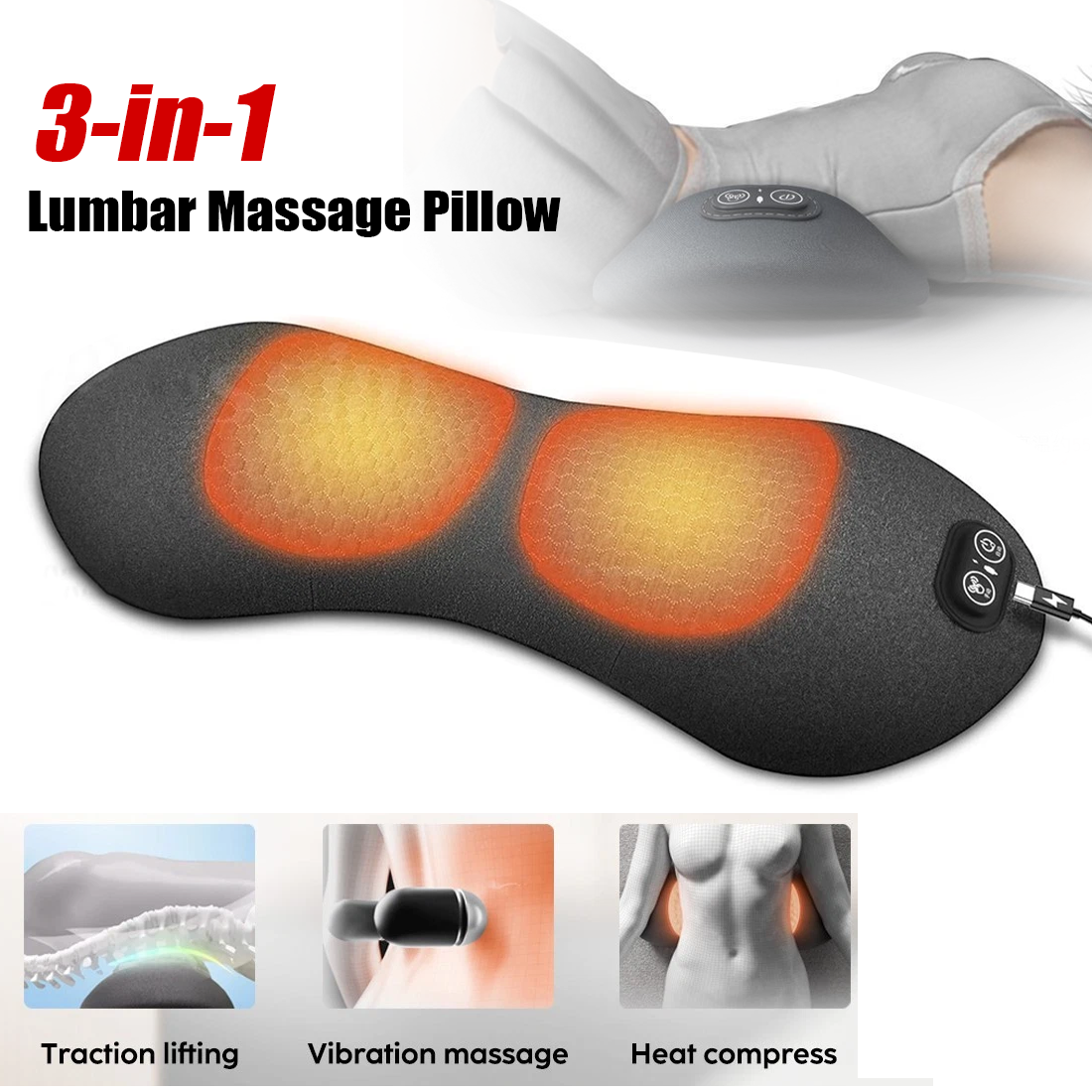Sleep Comfort Lumbar Massager